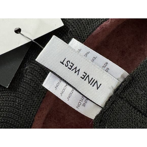 NWT Nine West Womens Wool Knit Newsboy Hat Mauve Pink One Size #MQ17 - Picture 9 of 10